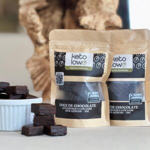 Doce de Chocolate Low Carb e Cetogênico